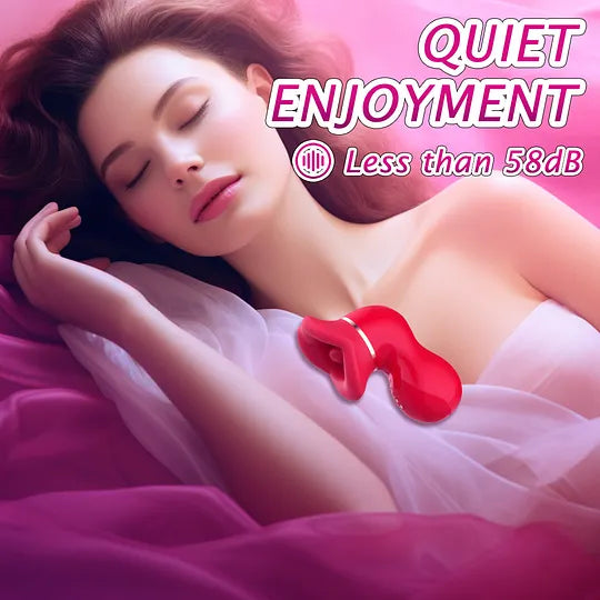 LushMouth Rotating Tongue Suction Massager for Dual Stimulation