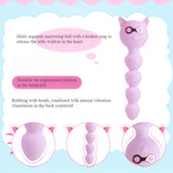 Thrusting Anal Butt Plug Vibrator Prostate Massager Adult Sex Toys for Men Women