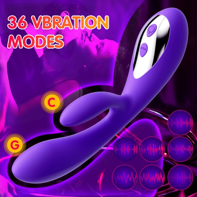 Rabbit Vibrators Clitoral Stimulator G Spot Vibrator 36-Mode Vibrator Sex toys