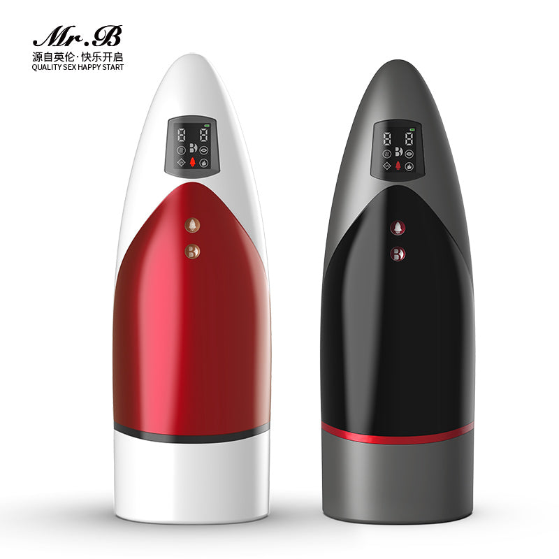 Mr.B B4 Ares Cup, a sex toy featuring 5 suction modes, 5 vibration frequencies, intelligent heating, and voice control (with UV sterilization).