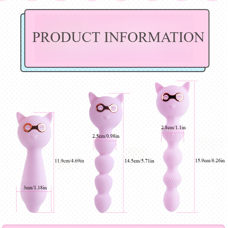 Thrusting Anal Butt Plug Vibrator Prostate Massager Adult Sex Toys for Men Women