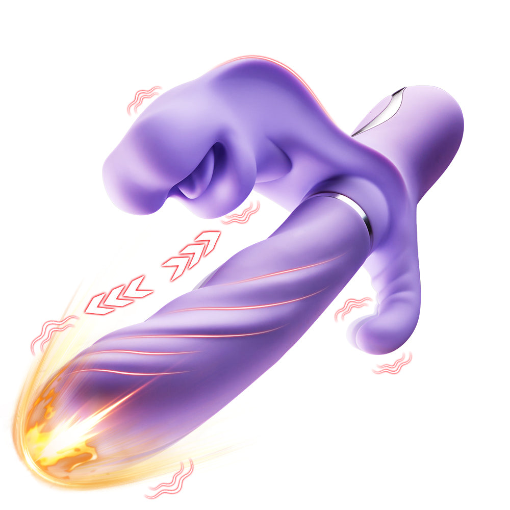 For Masajeador Rabbit Thrusting Vibrator G Spot Vibrator For Woman