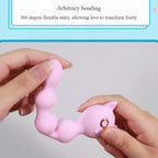 Thrusting Anal Butt Plug Vibrator Prostate Massager Adult Sex Toys for Men Women