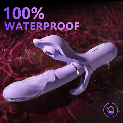 5-in-1 Sex Toys for Women Sucking Vibrators and Adult Sex Toys Obgado Rabbit Vibrator with 10 & Thrusting & Patting & Vibrating, Anal Stimulator