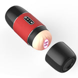 Automatic Suction Vibrator Realistic Artificial Vagina Masturbating Adult Sex Toys for Men Male Masturbator Cup