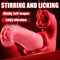Vibrator Adult Sex Toys for Women - 4 in 1 Tongue Thrusting Vibrators Dildo Rose Sex Toys with 10 Licking Clitoral & 10 Vibration Mode, Sucking Clit Stimulator Pleasure Tools for Female Couples Games