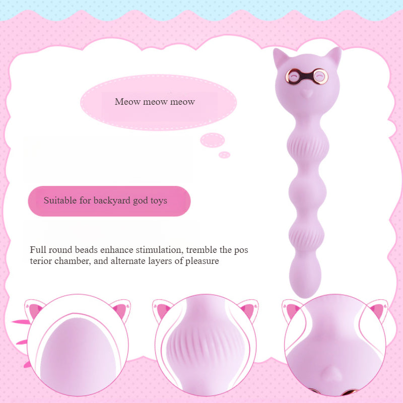 Thrusting Anal Butt Plug Vibrator Prostate Massager Adult Sex Toys for Men Women