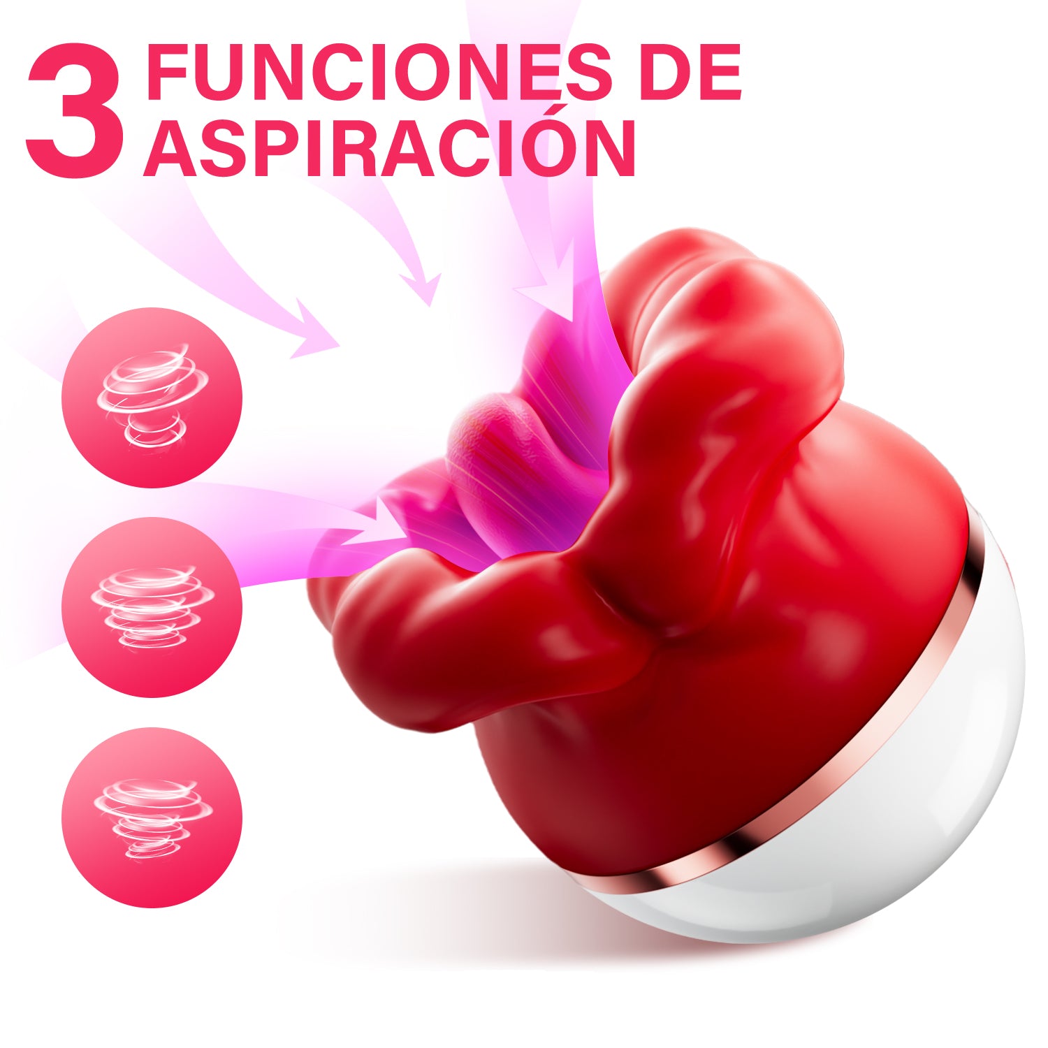 Clitoris Sucking Tongue Vibrator G-Spot Vibrators Nipple Stimulation Licking Suck Vibrator with 3 Suction and 5 Vibration Modes Clit Sucker Tongue Licker Anus Anal Sex Toy for Women