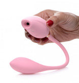 Shegasm 8X Tandem Plus Silicone Suction Clitoral Stimulator and Egg Clitoral Suction Vibrator，US Warehouse