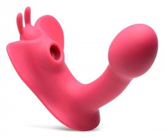 Butterfly Tease 10X Clitoral Suction Silicone Stimulator Suction Vibrator，US Warehouse