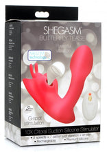 Butterfly Tease 10X Clitoral Suction Silicone Stimulator Suction Vibrator，US Warehouse