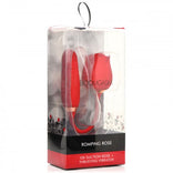 10X Romping Rose Suction and Thrusting Vibrator Clitoral Suction Vibrator，US Warehouse