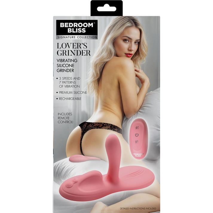 Lover's Grinder Vibrating Silicone Grinde