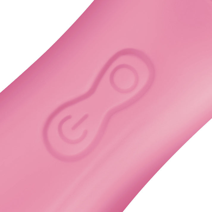 Passion Petals 10X Silicone Suction Rose Vibrator - Pink