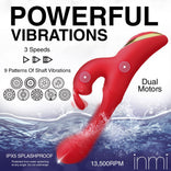 Flicking Silicone Rabbit Vibrator，US Warehouse