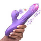 Pro-Thrust Max 14X Thrusting and Pulsing Silicone Rabbit，US Warehouse