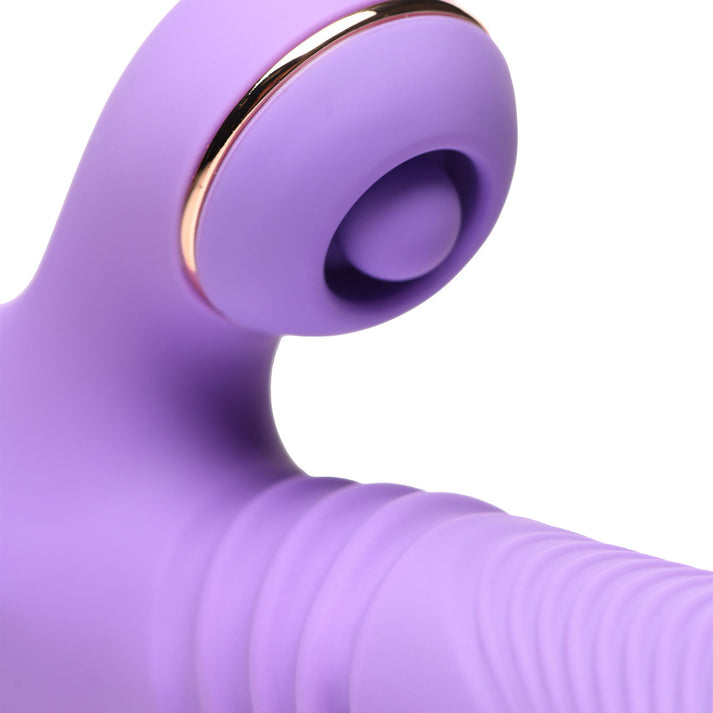 Pro-Thrust Max 14X Thrusting and Pulsing Silicone Rabbit