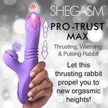 Pro-Thrust Max 14X Thrusting and Pulsing Silicone Rabbit，US Warehouse