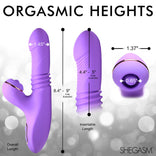Pro-Thrust Max 14X Thrusting and Pulsing Silicone Rabbit，US Warehouse