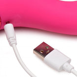 10X Triple Rabbit Silicone Vibrator - Purple，US Warehouse