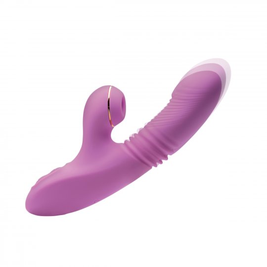 Shegasm Thrusting Suction Rabbit VIBRATOR，US Warehouse