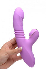 Shegasm Thrusting Suction Rabbit VIBRATOR，US Warehouse