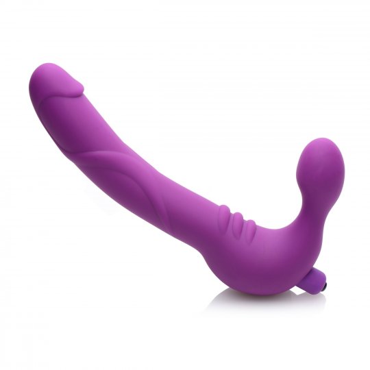 Royal Revolver Vibrating Strapless Silicone Strap On Dildo，US Warehouse