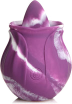 10X Purple Twirl Silicone Licking Rose