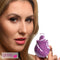 10X Purple Twirl Silicone Licking Rose，US Warehouse