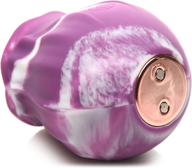 10X Purple Twirl Silicone Licking Rose，US Warehouse
