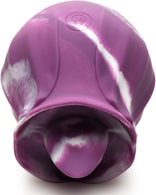 10X Purple Twirl Silicone Licking Rose，US Warehouse