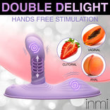 Thrust n' Grind Thrusting and Vibrating Silicone Sex Grinder，US Warehouse