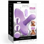 Thrust n' Grind Thrusting and Vibrating Silicone Sex Grinder，US Warehouse