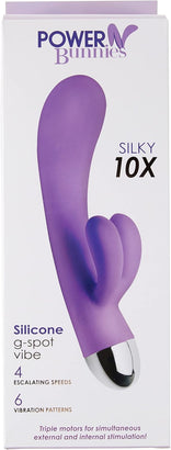 Silky 10X Silicone G-Spot Vibrator，US Warehouse