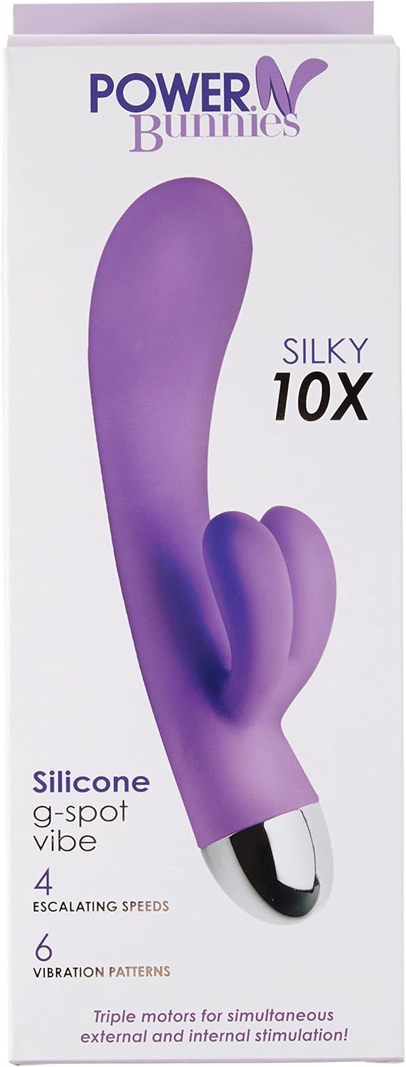 Silky 10X Silicone G-Spot Vibrator，US Warehouse