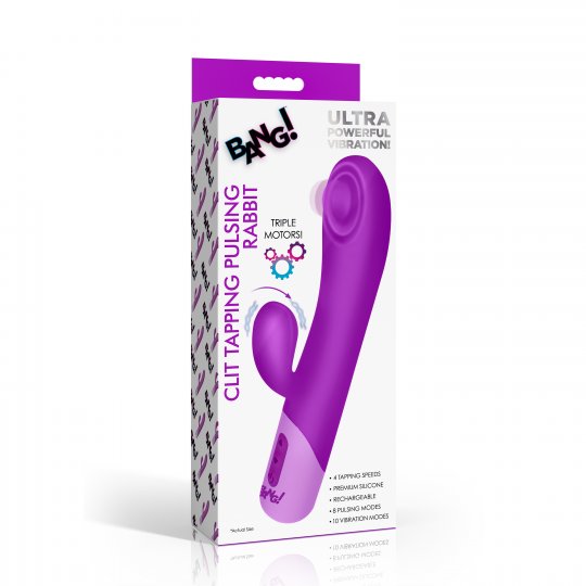 Clit Tapping Pulsing Rabbit - Purple，US Warehouse