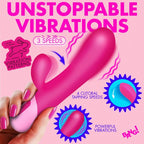 Clit Tapping Vibrating Rabbit - Pink