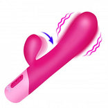 Clit Tapping Vibrating Rabbit - Pink，US Warehouse