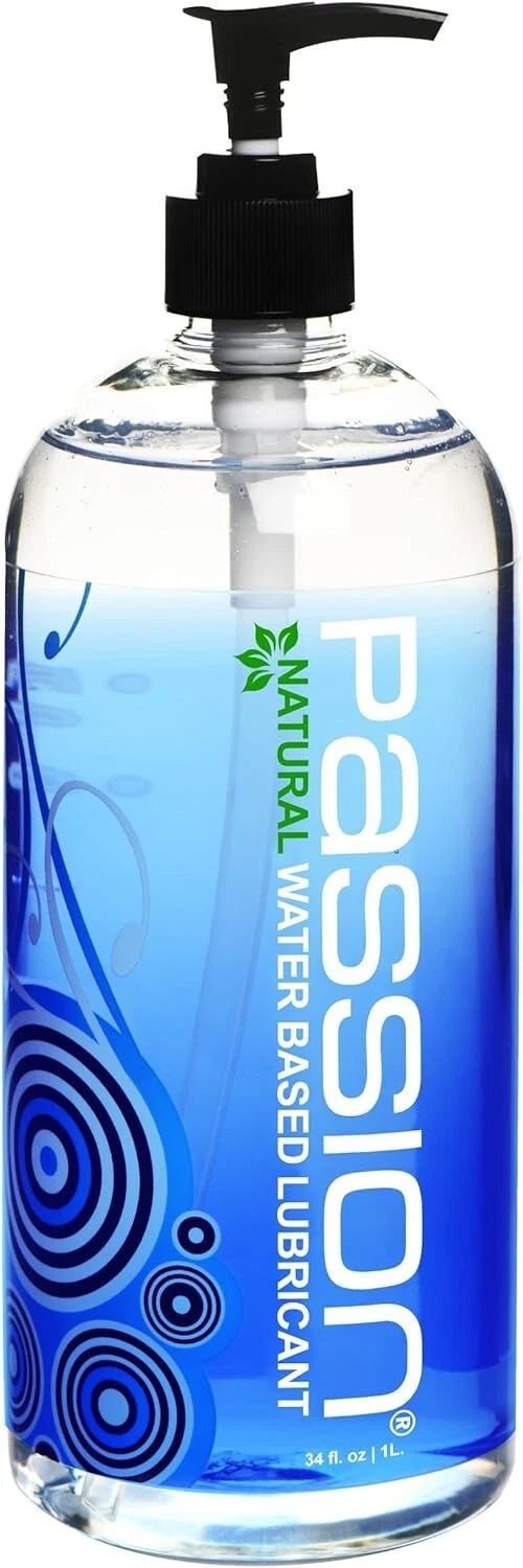 Passion Natural Water-Based Lubricant - 34 oz