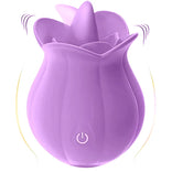 MLEM - Rose Tongue Massager Easy to Position Pleasure Toy