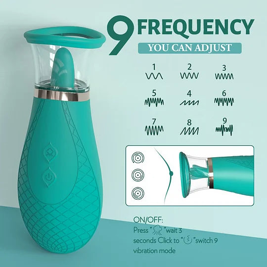 LickMuse - Ergonomic Design Tongue Suction & Tongue Massager for Deep Pleasure
