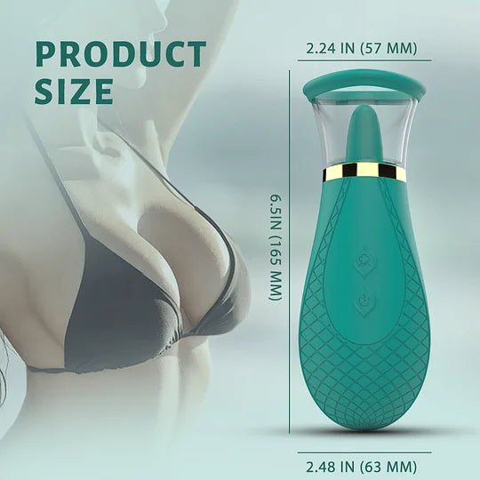 LickMuse - Ergonomic Design Tongue Suction & Tongue Massager for Deep Pleasure