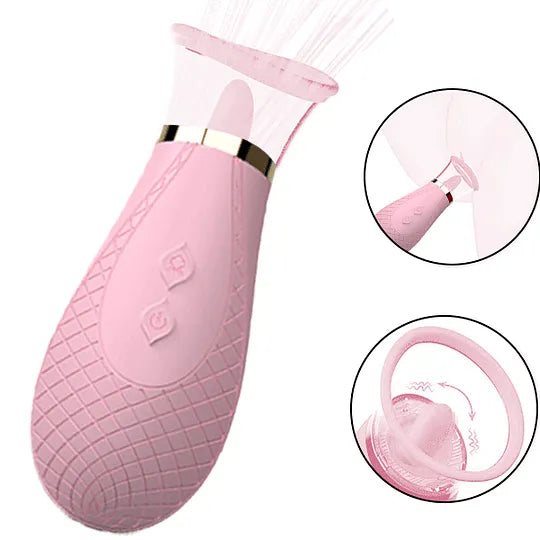 LickMuse - Ergonomic Design Tongue Suction & Tongue Massager for Deep Pleasure