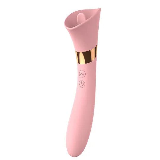 TongueRush Tongue & G-Zone Massager Dual Motor Wand Solo & Couples