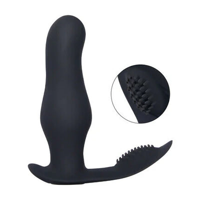 ANAL TOY-7 Telescopoc Vibrations Triple Stimlation Prostate Massager
