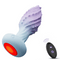 ANAL TOY-7-Color LED Light 360° Rotating Anal Vibrator, 10 Vibration Frequencies Prostate Massager