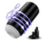 STROKER- Male Masturbator 4 in 1 Masturbator Cup  7 Thrutings & 7 Rotatings  Suction Cup Mount  Magnetic Inner Liner
