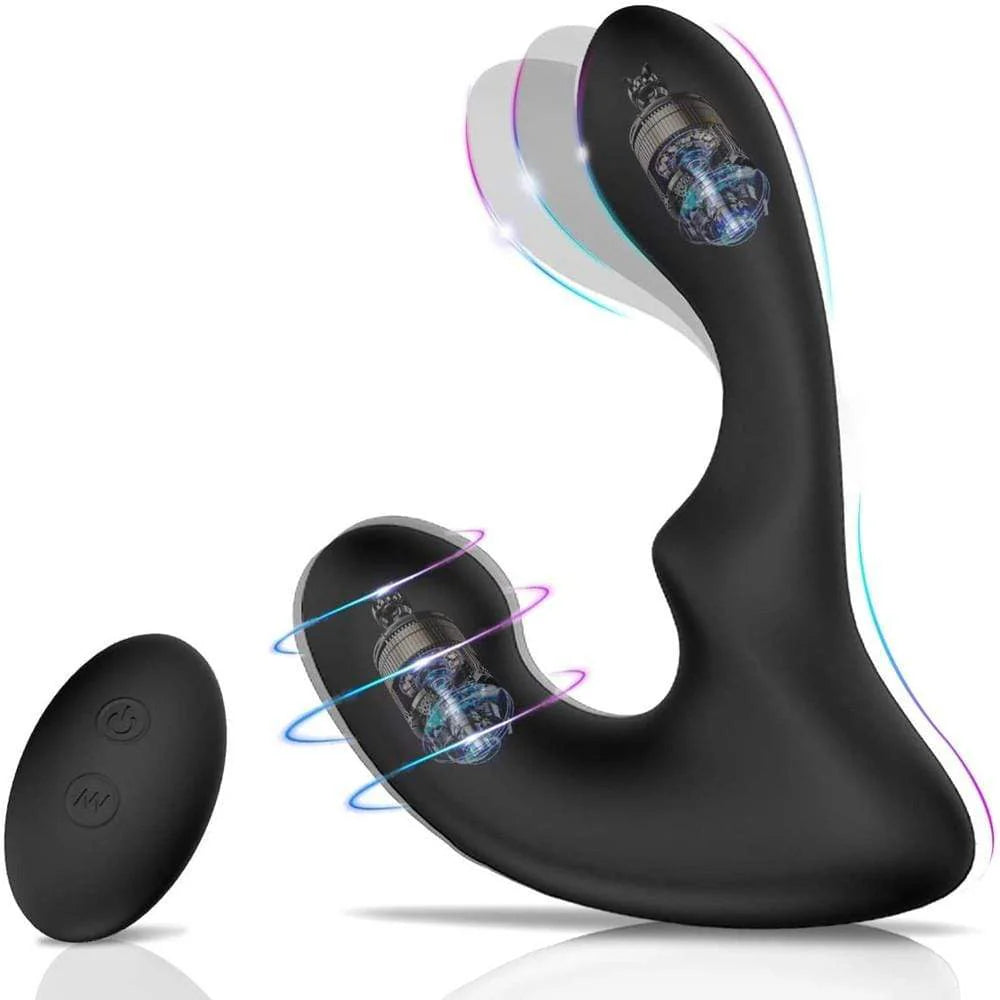 ANAL TOY-Remote Controller 9-Pattern Vibration Prostate Massager For Man Sex Toy
