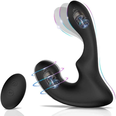 ANAL TOY-Remote Controller 9-Pattern Vibration Prostate Massager For Man Sex Toy