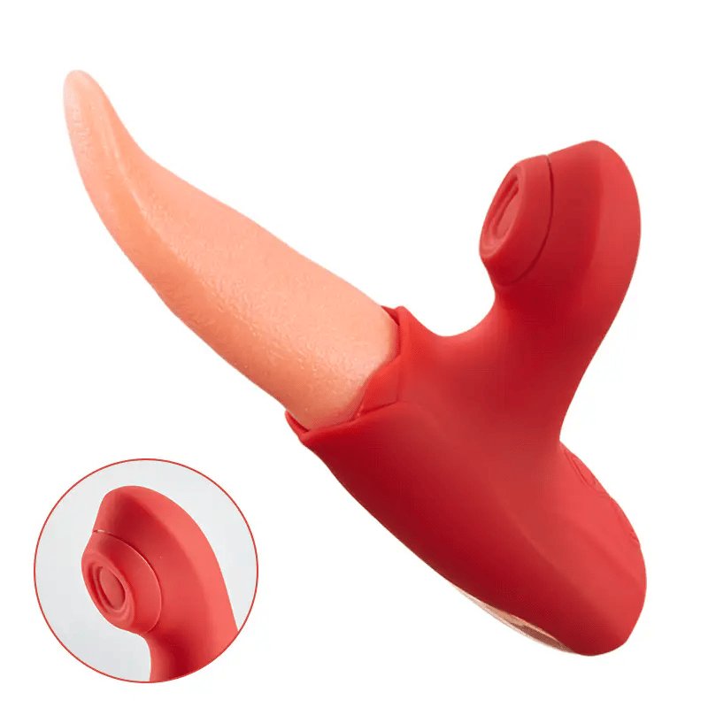 Womangift- Flapping Tongue Licking Vibrator G-spot Vibrator